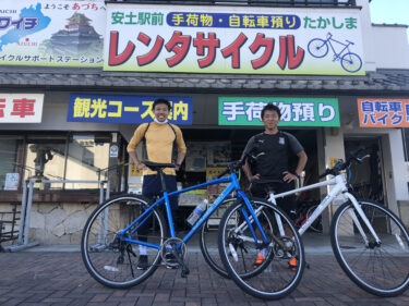 【ビワイチ】自転車で琵琶湖一周してみた。